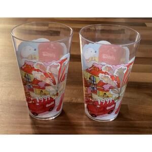 2024 McDonald’s Collectors Edition Cups Coca-Cola Coke Polar Bear Set of 2